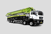 中聯(lián)重科 ZLJ5540THBKF 67X-6RZ 五橋67M重汽汕德卡國六泵車