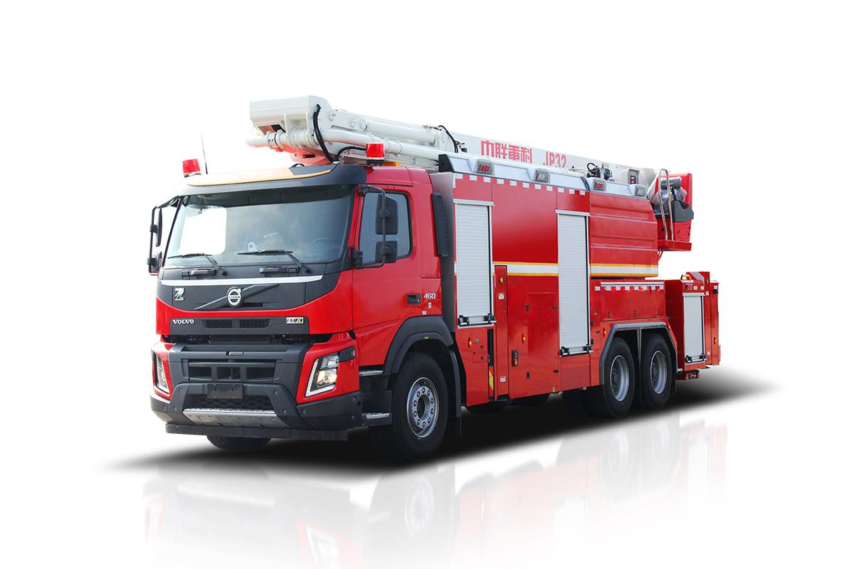 中聯重科ZLG5340JXFJP32舉高噴射消防車高清圖 - 外觀