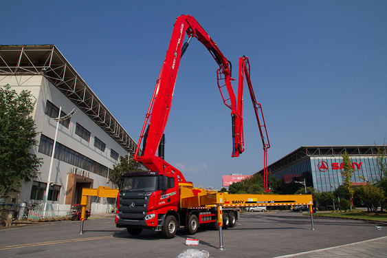 三一重工SYM5541THBF 650S泵車高清圖 - 外觀