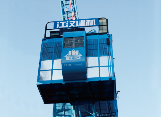 江汉建机SCQ200/200B倾斜式施工升降机高清图 - 外观