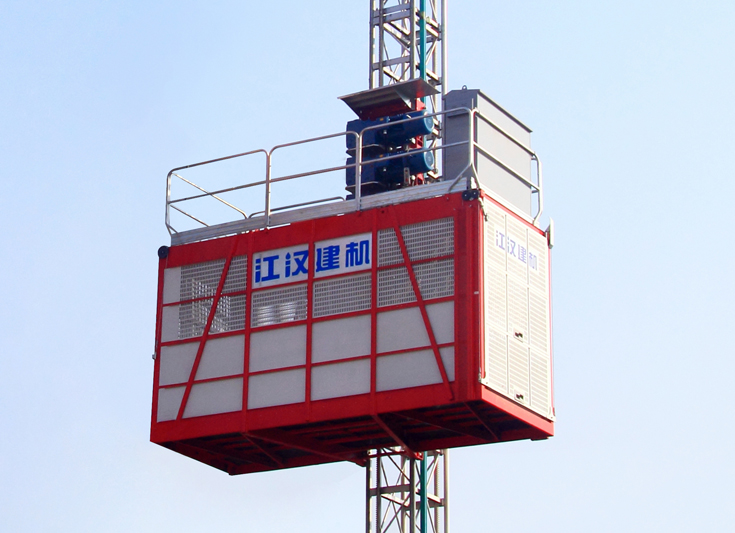 江汉建机SC200/200B特种（多领域）大吊笼施工升降机高清图 - 外观