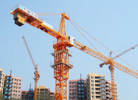 江汉建机TC7532C-16塔式起重机高清图 - 外观