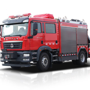中联重科ZLF5150TXFHJ80化学救援消防车高清图 - 外观