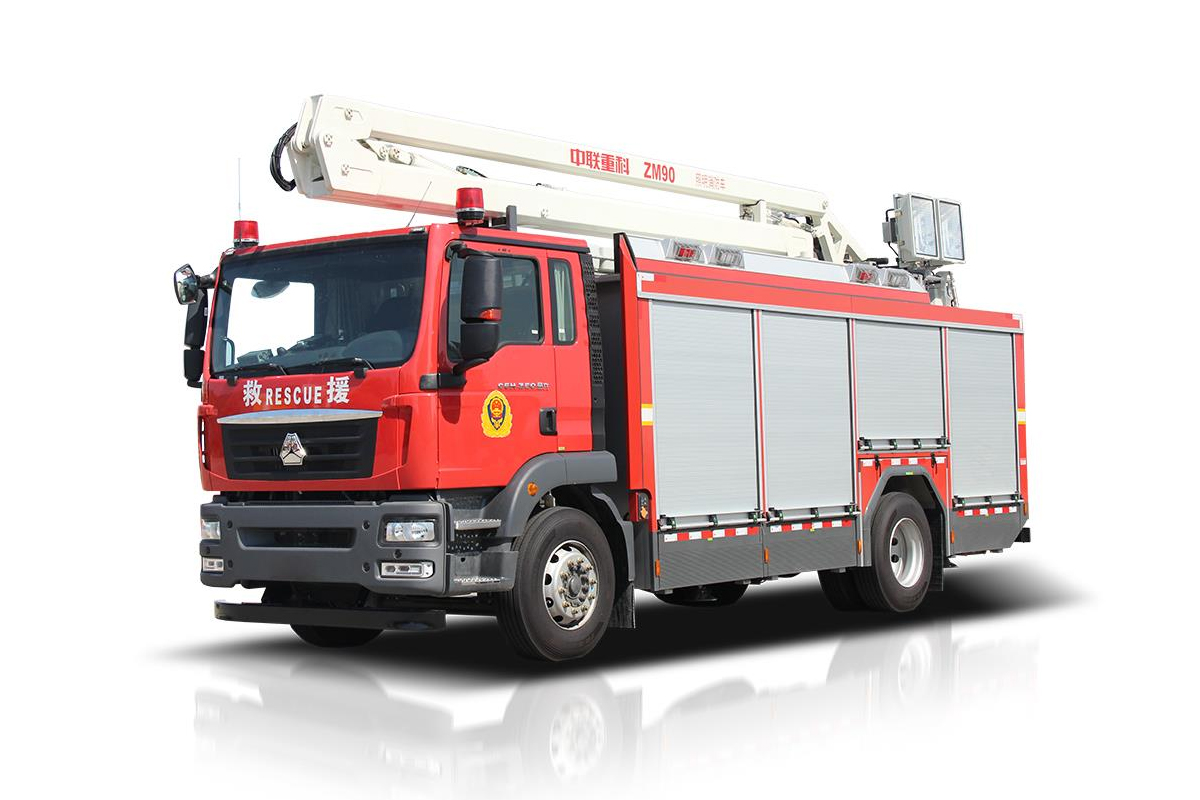中聯重科ZLF5143TXFZM90照明消防車高清圖 - 外觀