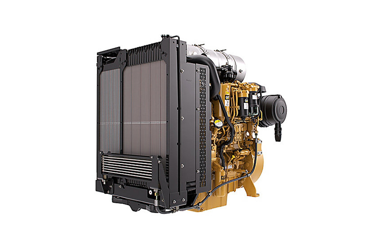 卡特彼勒C4.4工業用柴油發電設備高清圖 - 外觀