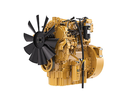卡特彼勒C4.4工业用柴油发动机高清图 - 外观