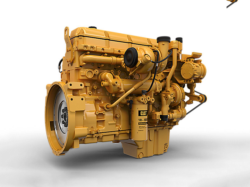 卡特彼勒C13B工业用柴油发动机高清图 - 外观