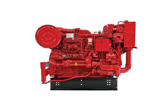 卡特彼勒3512消防泵柴油发动机高清图 - 外观