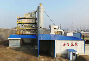 岳首JLB5000集装箱环保沥青混合料搅拌设备