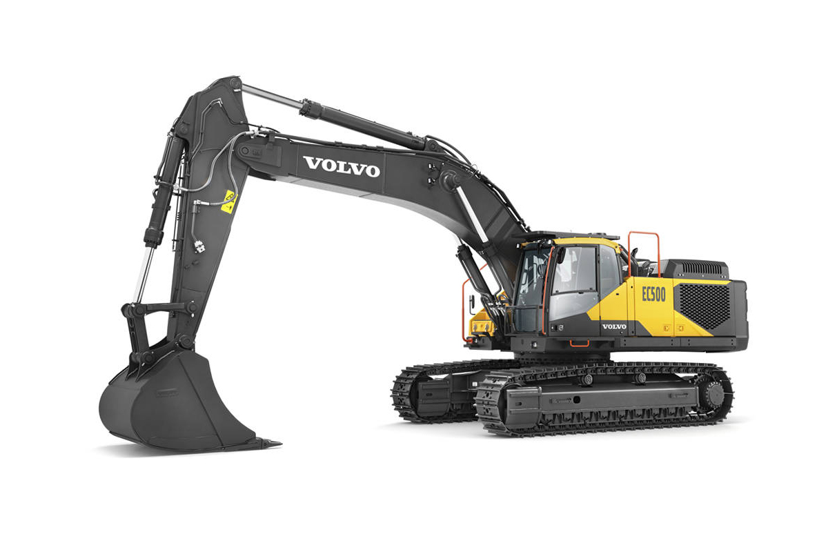 沃爾沃EC500挖掘機高清圖 - 外觀