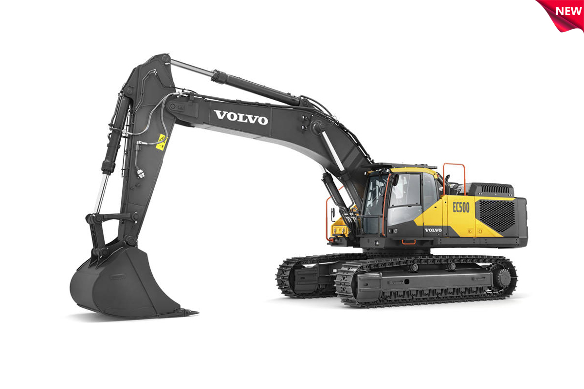 沃尔沃EC500挖掘机高清图 - 外观
