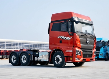 三一重工HQC42503S1S13F江山信-D465ML牽引車高清圖 - 外觀