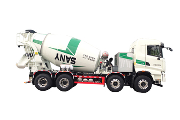 三一重工SYM5316GJB1BEV408充电版搅拌车高清图 - 外观