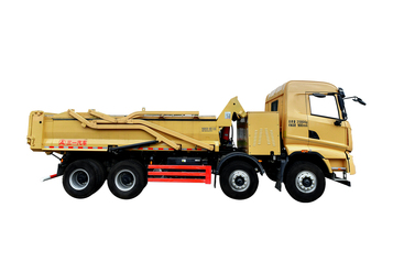 三一重工SYM3311ZZX1BEV411充电版自卸车高清图 - 外观