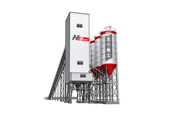 三一重工HLS270H8搅拌楼高清图 - 外观