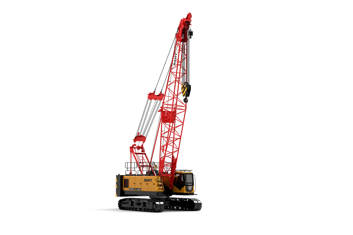 「三一重工桁架臂履带起重机」三一重工 SCC600A-6 桁架臂履带起重机参数配置