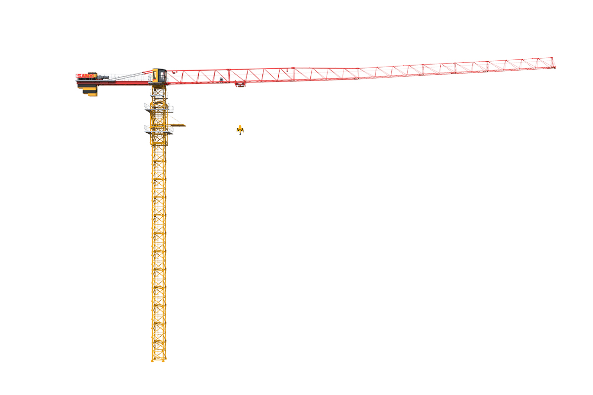 三一重工 SFT125（T6016-8C5） 塔式起重机高清图 - 外观