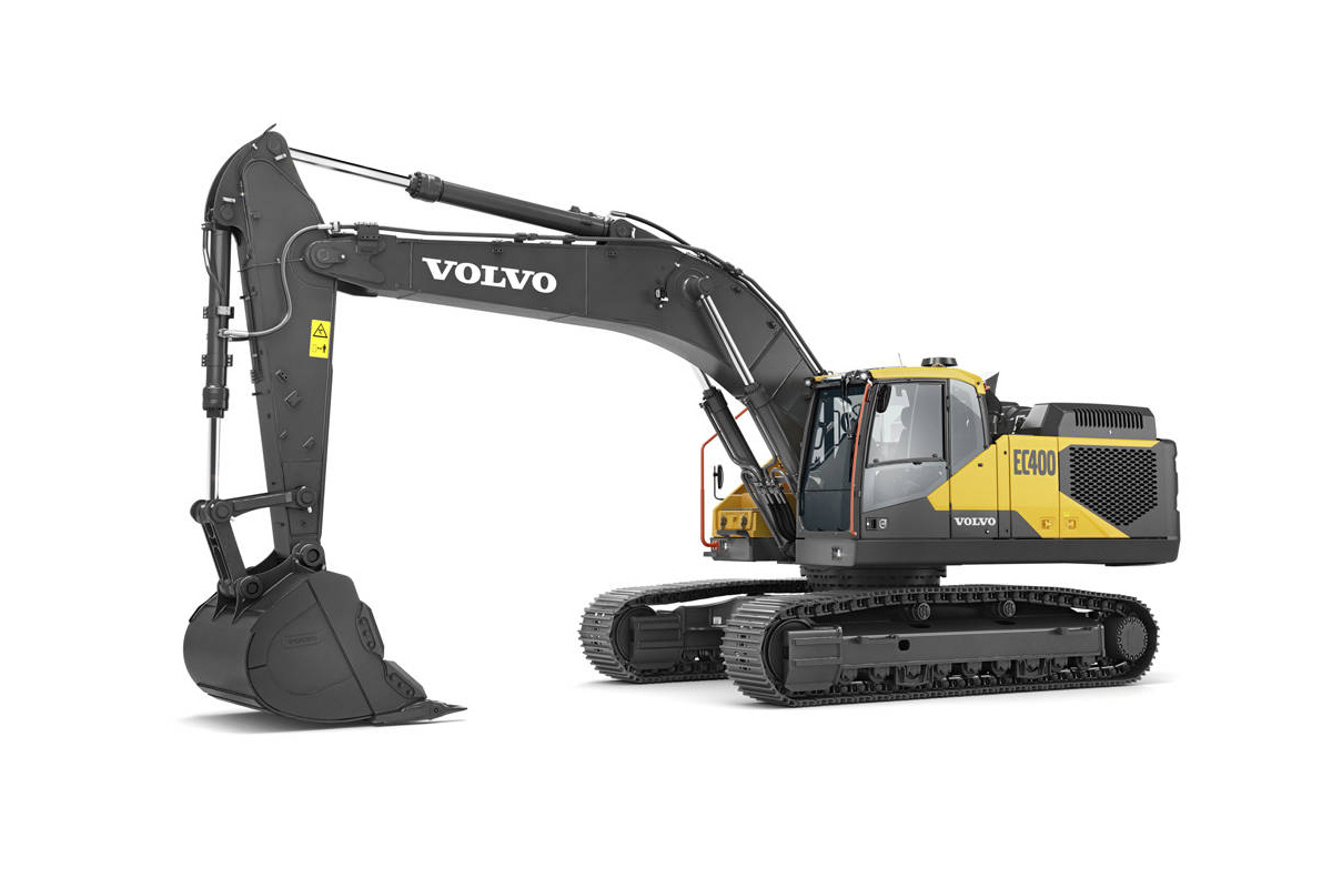 沃尔沃 EC400 CN4 全新国四系列挖掘机高清图 - 外观