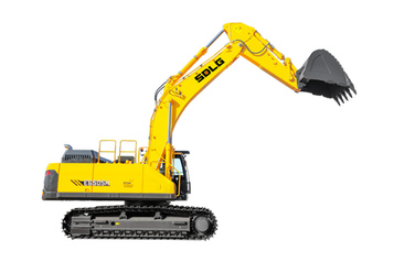 山东临工 E6505H 国四大型液压挖掘机高清图 - 外观