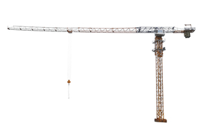 陕建机 STC7025 塔式起重机高清图 - 外观