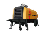 三一重工 HBG6010CB 柴油机混凝土拖泵高清图 - 外观