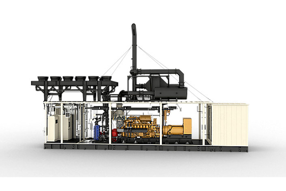 卡特彼勒 CAT®CHP2000 燃氣發電機組高清圖 - 外觀