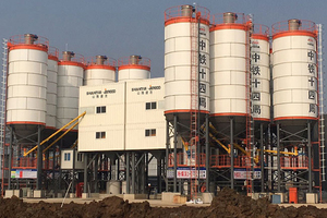 山推建友 HZS180-3R E3R高铁搅拌站高清图 - 外观