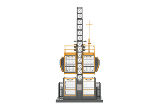 徐工 SC200/200FS1 施工升降機高清圖 - 外觀