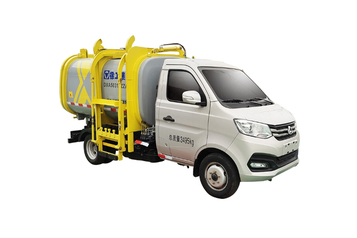 徐工 DXA5031ZZZA6 侧装压缩式垃圾车高清图 - 外观