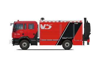 徐工 JY230F2 抢险救援消防车高清图 - 外观