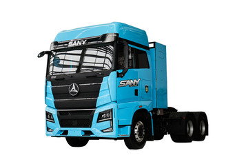 三一重工江山EV550（复合版）6X4复合版电动牵引车高清图 - 外观