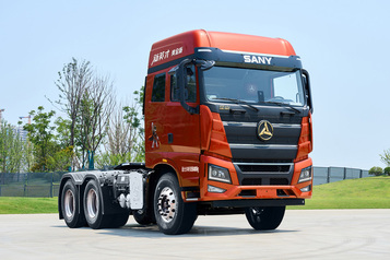 三一重工 HQC42503S1Y11F 新英才黄金版牵引车高清图 - 外观