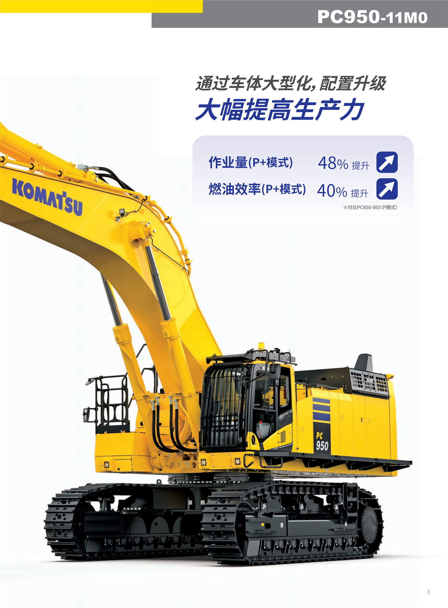 小松PC950-11M0挖掘机