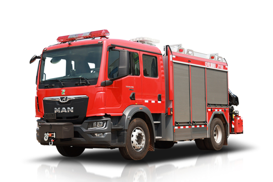 中聯重科 ZLF5140TXFJY180 搶險救援消防車高清圖 - 外觀