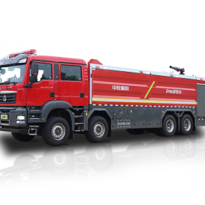 中联重科 ZLF5435GXFPM250 泡沫/水罐消防车高清图 - 外观