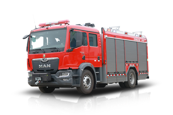 中聯重科 ZLF5166GXFAP45 城市主戰消防車高清圖 - 外觀
