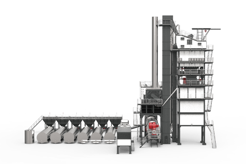 铁拓机械(G/P)LB1200GLB系列（成品仓底置）沥青混合料搅拌设备