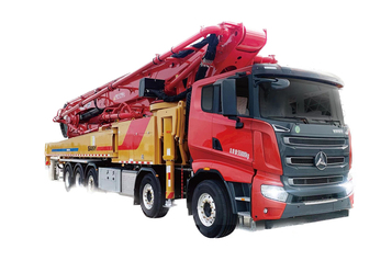 三一重工 SYM5552THB 710SA-MHEV 微混泵车高清图 - 外观