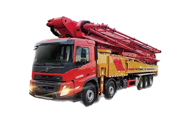 三一重工 SYM5551THB 710S 沃尔沃底盘71米S系列全法规泵车高清图 - 外观