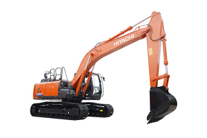 日立 ZX220LC-6A 国四挖掘机高清图 - 外观