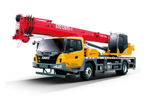 三一重工 STC120T5-1混动版 汽车起重机高清图 - 外观