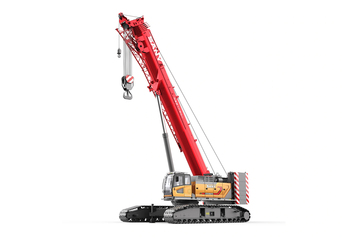 三一重工 STB1600T6 伸缩臂履带起重机高清图 - 外观
