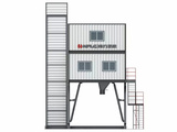 南方路机 HZN100FB UHPC专用行星式混凝土搅拌站高清图 - 外观