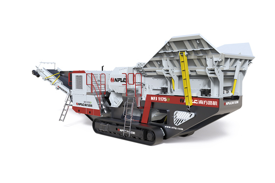 南方路机NFJ1060履带移动颚式破碎站高清图 - 外观