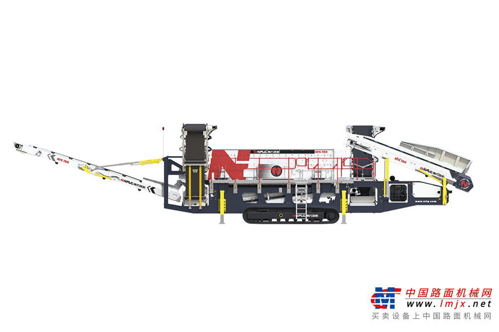南方路机 NFS780 履带移动水平式筛分站