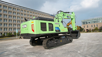 徐工 XE650GK HEV 混动液压挖掘机高清图 - 外观