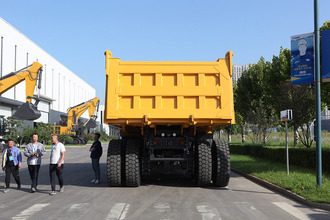 徐工 XKT150H 礦用自卸車高清圖 - 外觀