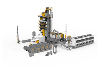 徐工XAP325H环保型沥青混合料搅拌设备高清图 - 外观