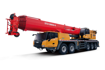 三一重工 STC1300C8-8 汽车起重机高清图 - 外观