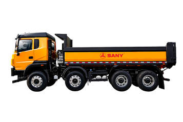 三一重工 SYM3313ZZX1F 精灵版-8×4城建渣土自卸车高清图 - 外观